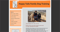 Desktop Screenshot of happytailsfamilydogtraining.com